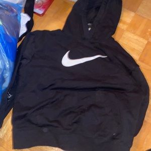 Brand new never worn black Nike nice hoodie